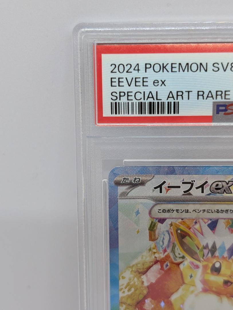 ポケモンカード イーブイex SAR テラスタルフェス EEVEE PSA10
