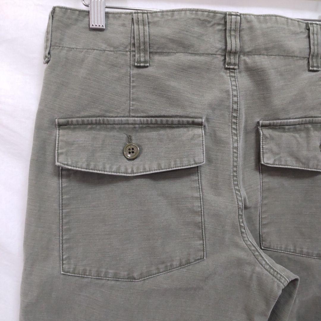 WTAPS ミリタリーワークチノパンツ サイズ2 ベイカー ヴィンテージ加工
