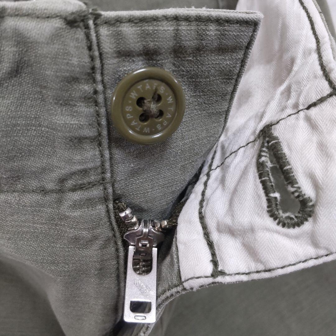 WTAPS ミリタリーワークチノパンツ サイズ2 ベイカー ヴィンテージ加工