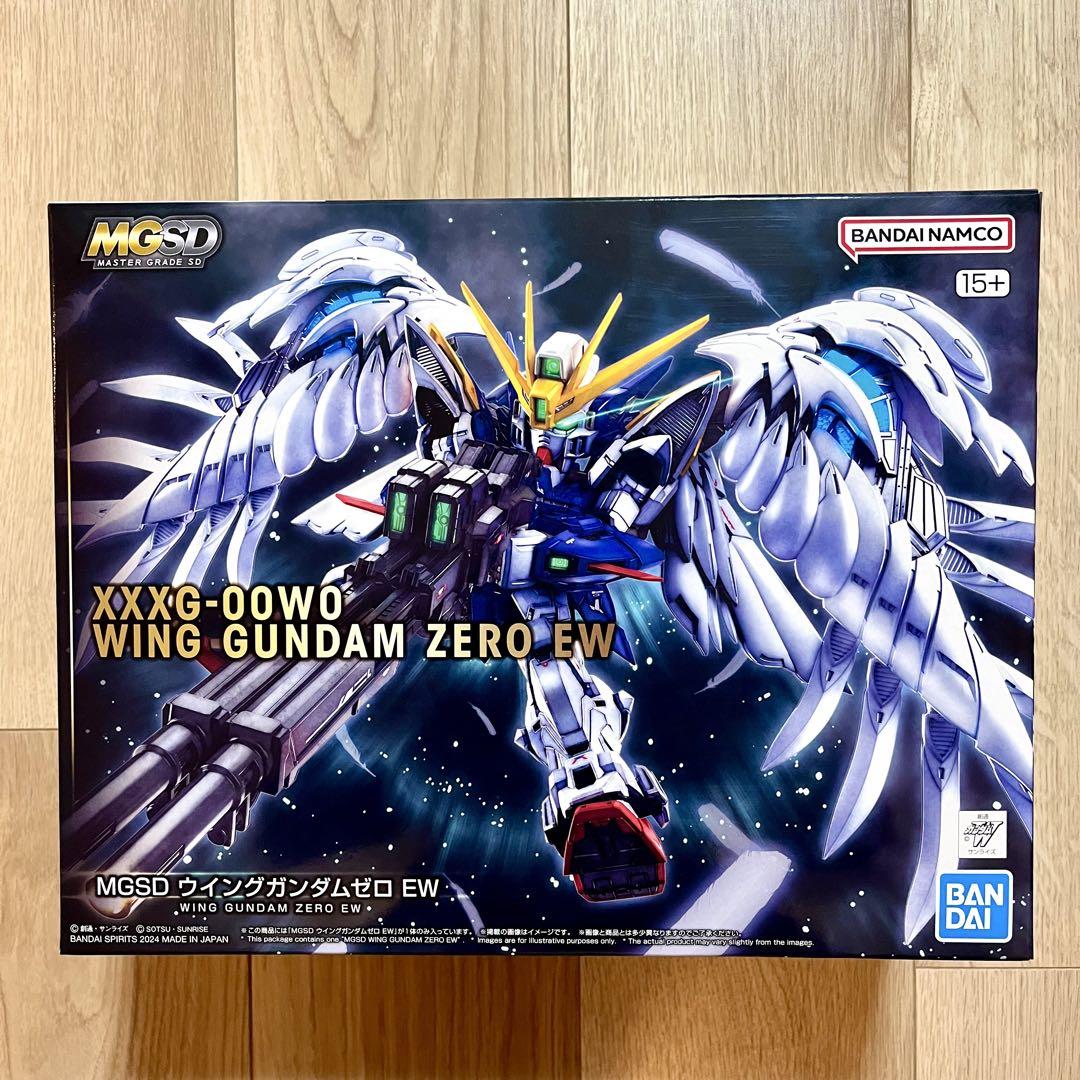 MGSD ガンプラ ウイングガンダムゼロEW フリーダムガンダム