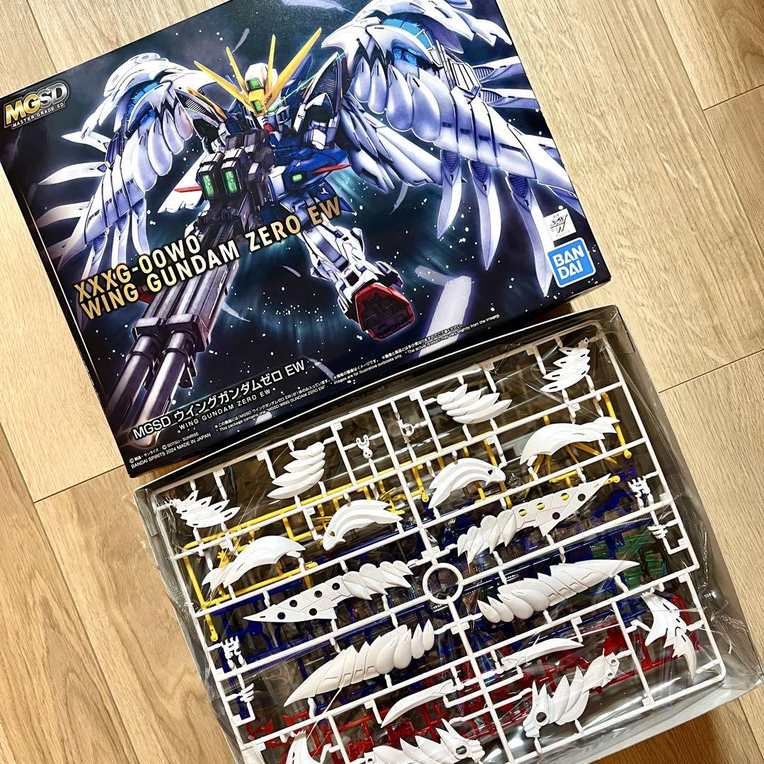 MGSD ガンプラ ウイングガンダムゼロEW フリーダムガンダム