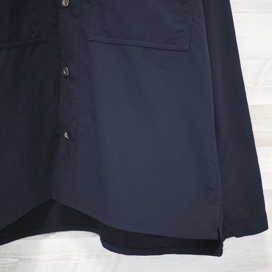 ジャケット・アウター nanamica 18SS Alphadry Shirt Jacket-Nv/S