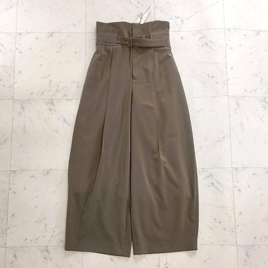 新品タグ付き♡定価33,000円日本製タトラスフルイドFluid.ワイドパンツ