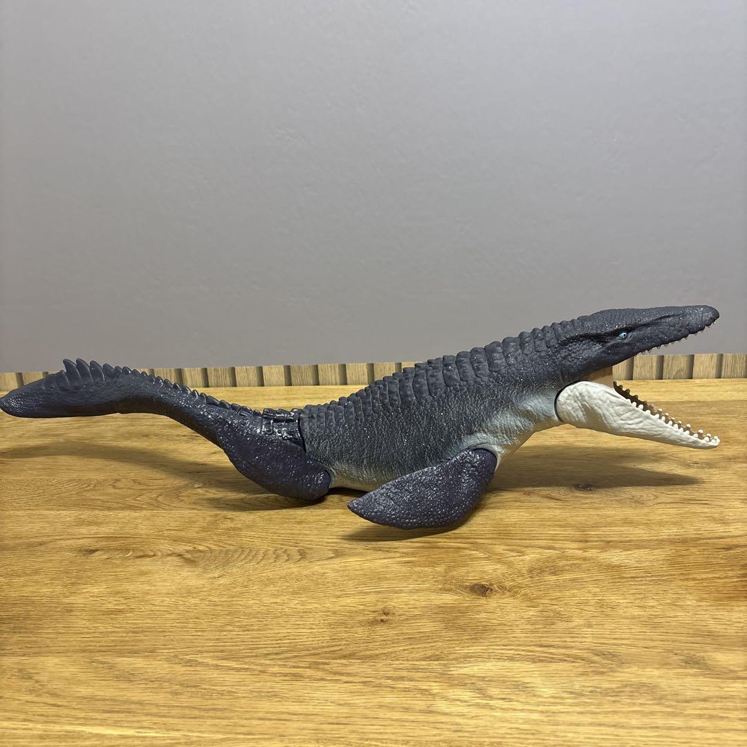マテル モササウルス ティラノサウルス ジュラシックワールド　セット