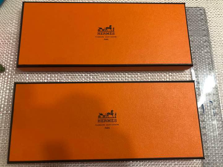 Hermes empty box set of 2 Hermes empty box set of 2