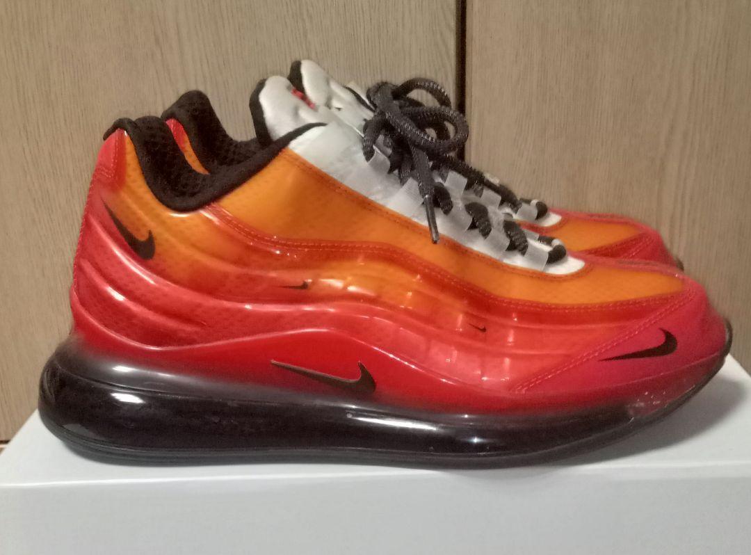 AIR MAX 720/95 ヘロンプレストン オレンジ✕黒ソール