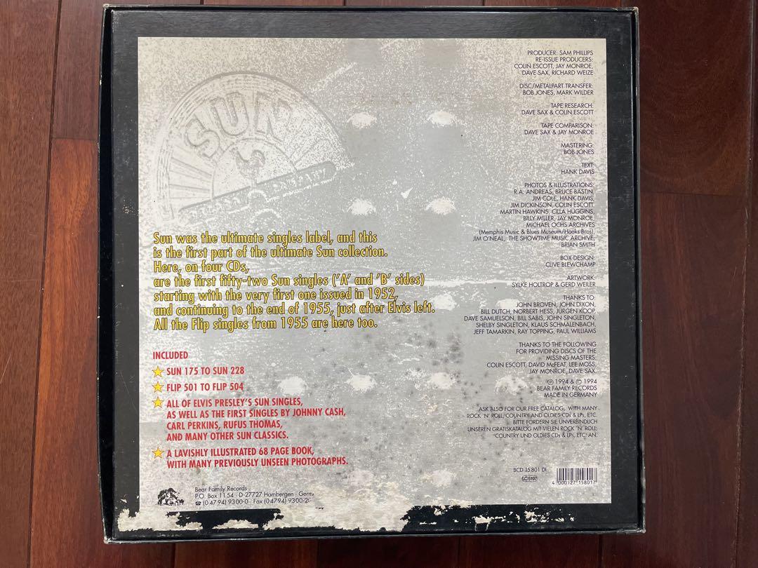 THE COMPLETE SUN SINGLES VOL.1 4CDボックス