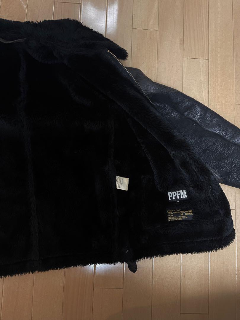PPFM Mサイズ革コート BUAER-F F NAVY PPFM Mサイズ革コート BUAER-F F NAVY