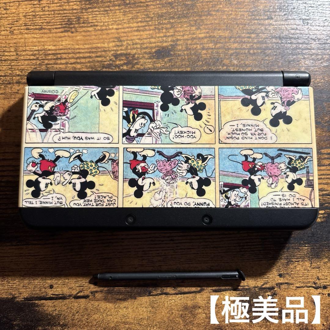 【極美品】　Newニンテンドー3DS 本体　ディズニー柄　ミッキー&ミニー