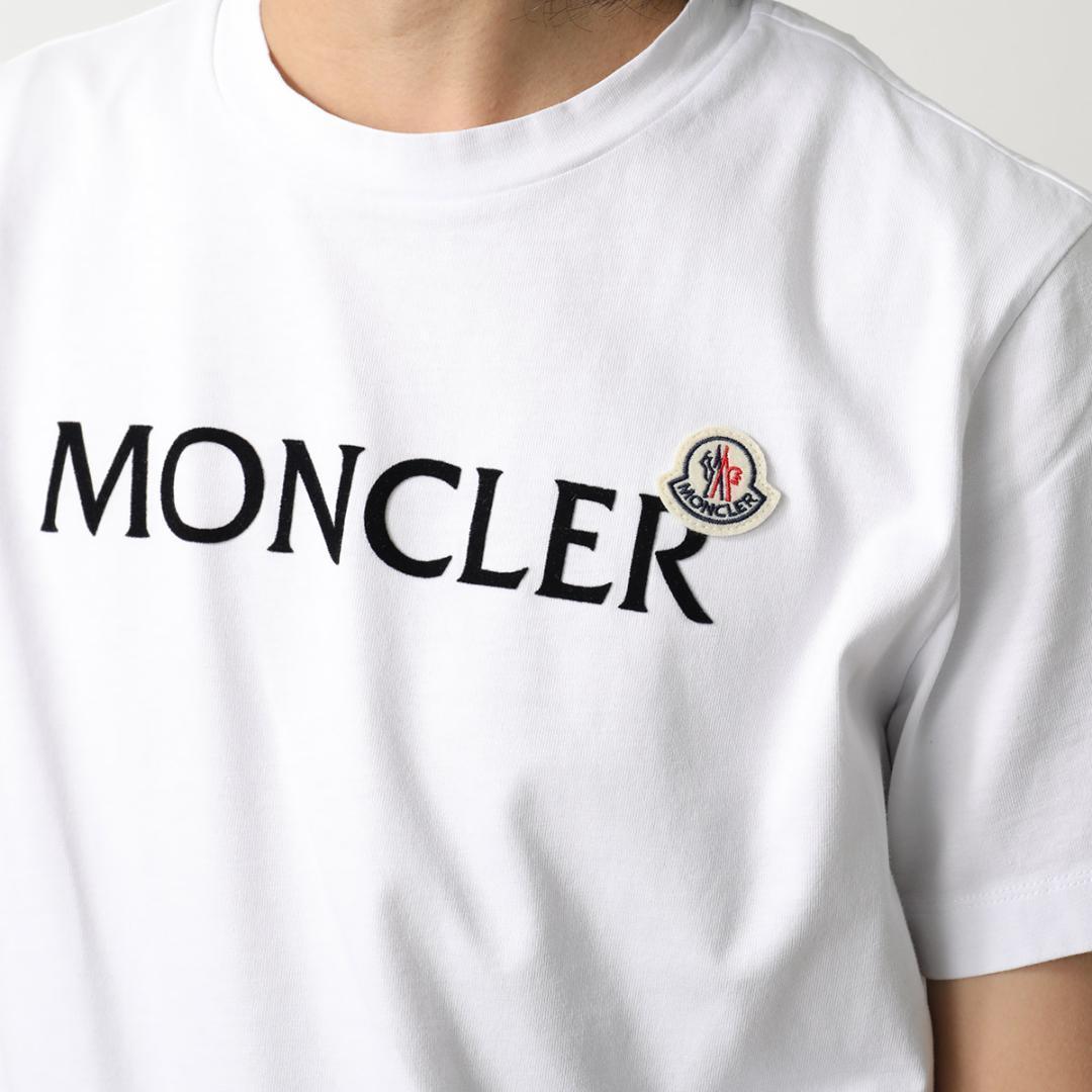新品未使用】MONCLER モンクレール コットン ロゴ ホワイト T
