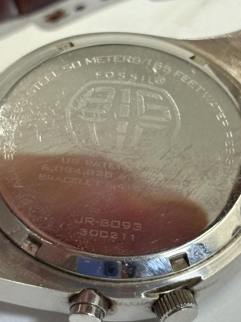 FOSSIL フォッシル JR-8093 メンズ腕時計 ステンレススチール