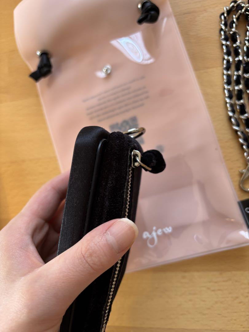ajew 【dress case】 iPhone15 / black