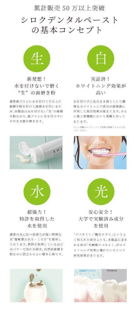 SHIROKU 歯磨き粉