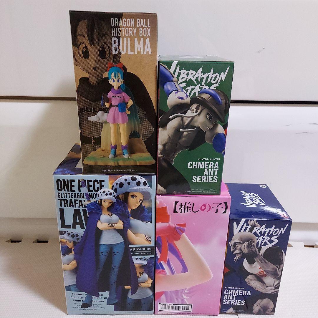 プライズフィギュアまとめ売り　5点　新作フィギュア　ブルマ　ロー　他 プライズフィギュアまとめ売り 5点 新作フィギュア ブルマ ロー