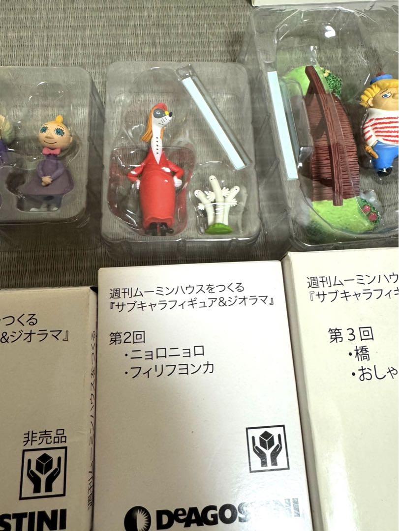 デアゴスティーニ　ムーミンハウスをつくる　1〜100巻セット