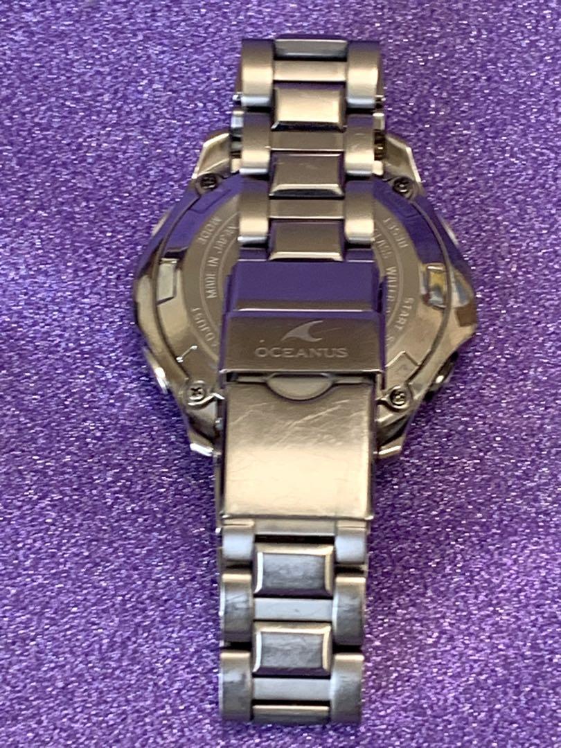 カシオオシアナス カシャロ クロノグラフ OCW-Ｐ500TDJ-1A1JF