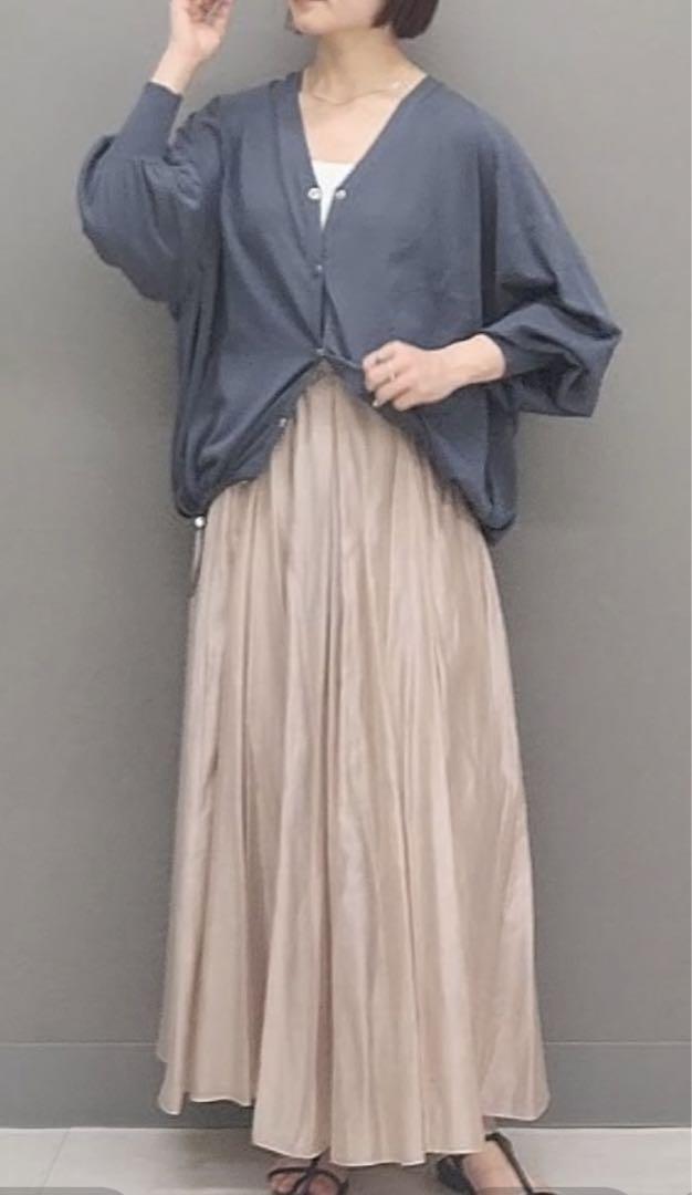 お値下げ【新品タグ付】アパートバイローリーズ シアーボリュームスカート セール】《追加6》シアーボリュームスカート（スカート）｜A