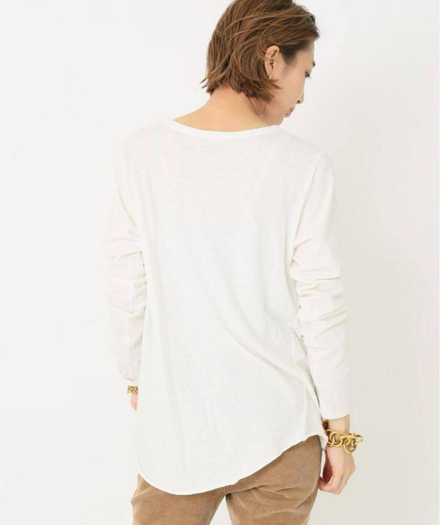 Deuxieme Classe Layering Tシャツ　白