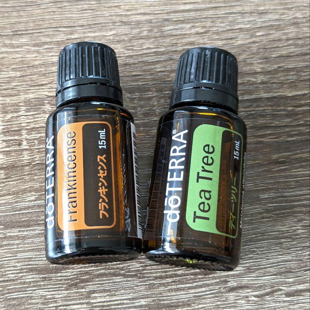 doTERRA　ティーツリーとフランキンセンス