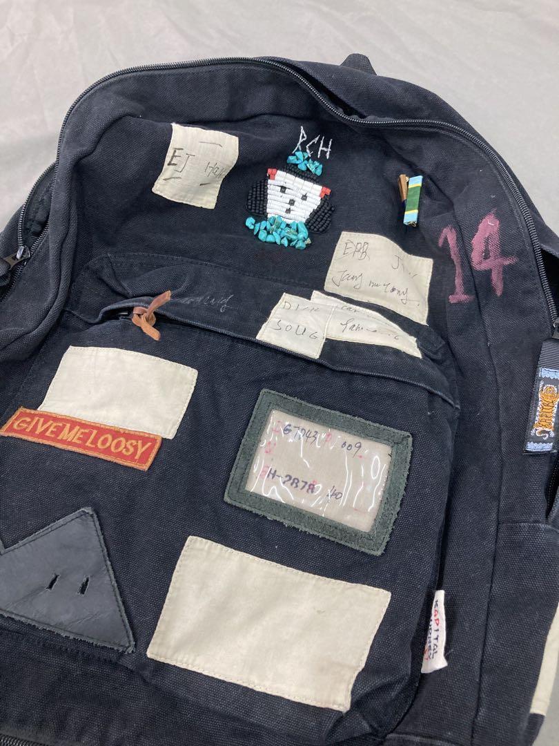 Kapital Canvas Seperate ARMY Sack リュック