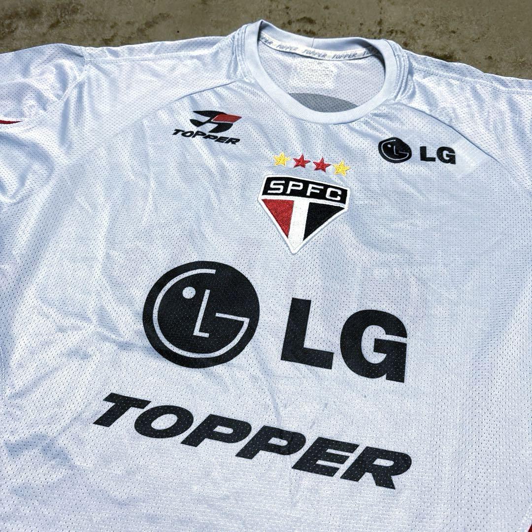 【激レア】サンパウロFC トッパー TOPPAR 長袖トレーニングウェア グレー
