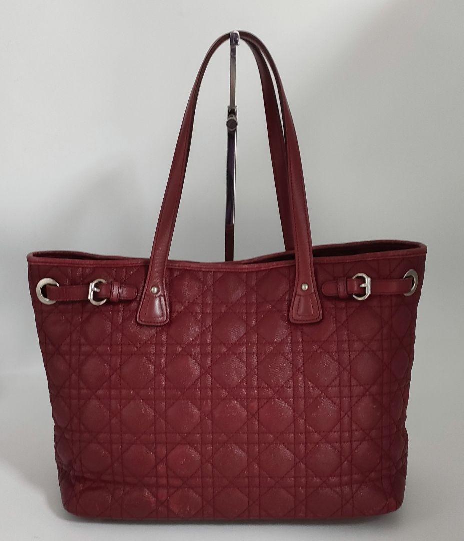 ALW02 クリスチャンディオール カナージュ トートバッグ パナレア Dior