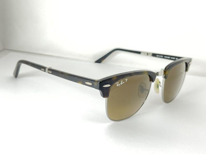 未使用 正規品 Ray Ban ウェリントン ダークブラウン サングラスJ892