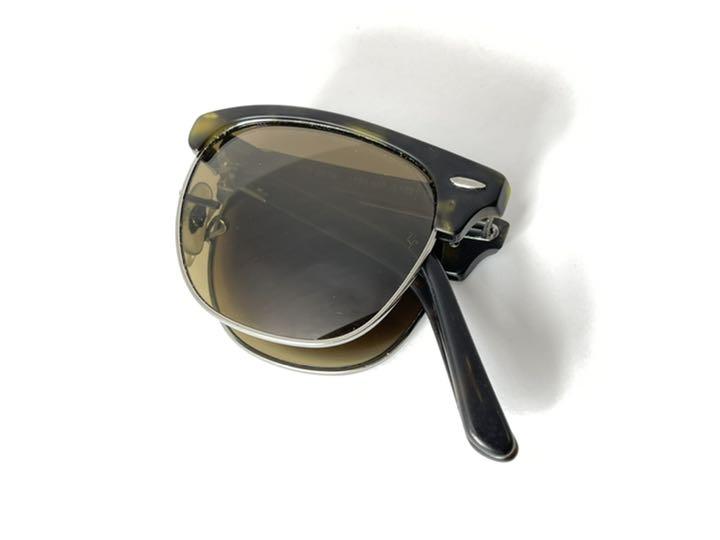 未使用 正規品 Ray Ban ウェリントン ダークブラウン サングラスJ892