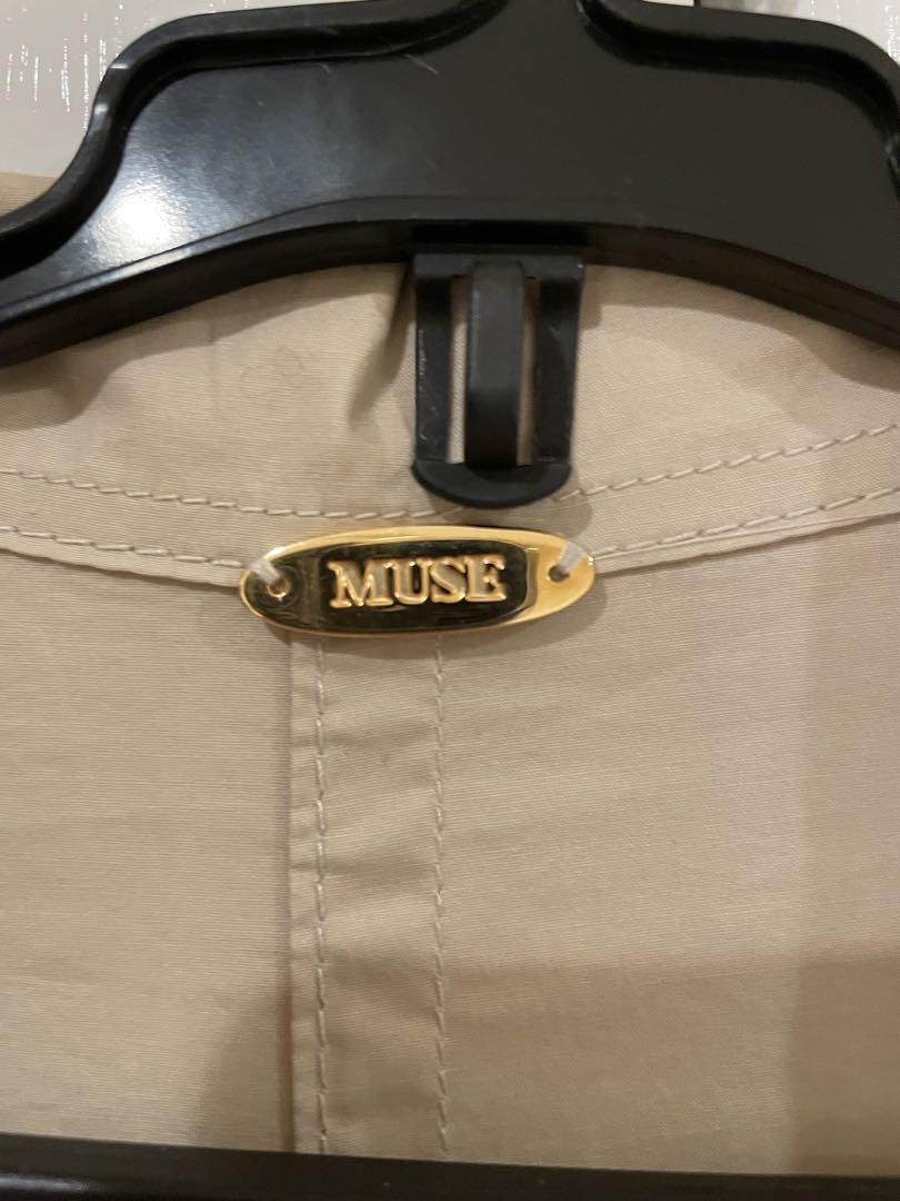 【美品】MUSE de Deuxieme Classe ベージュ トレンチコート