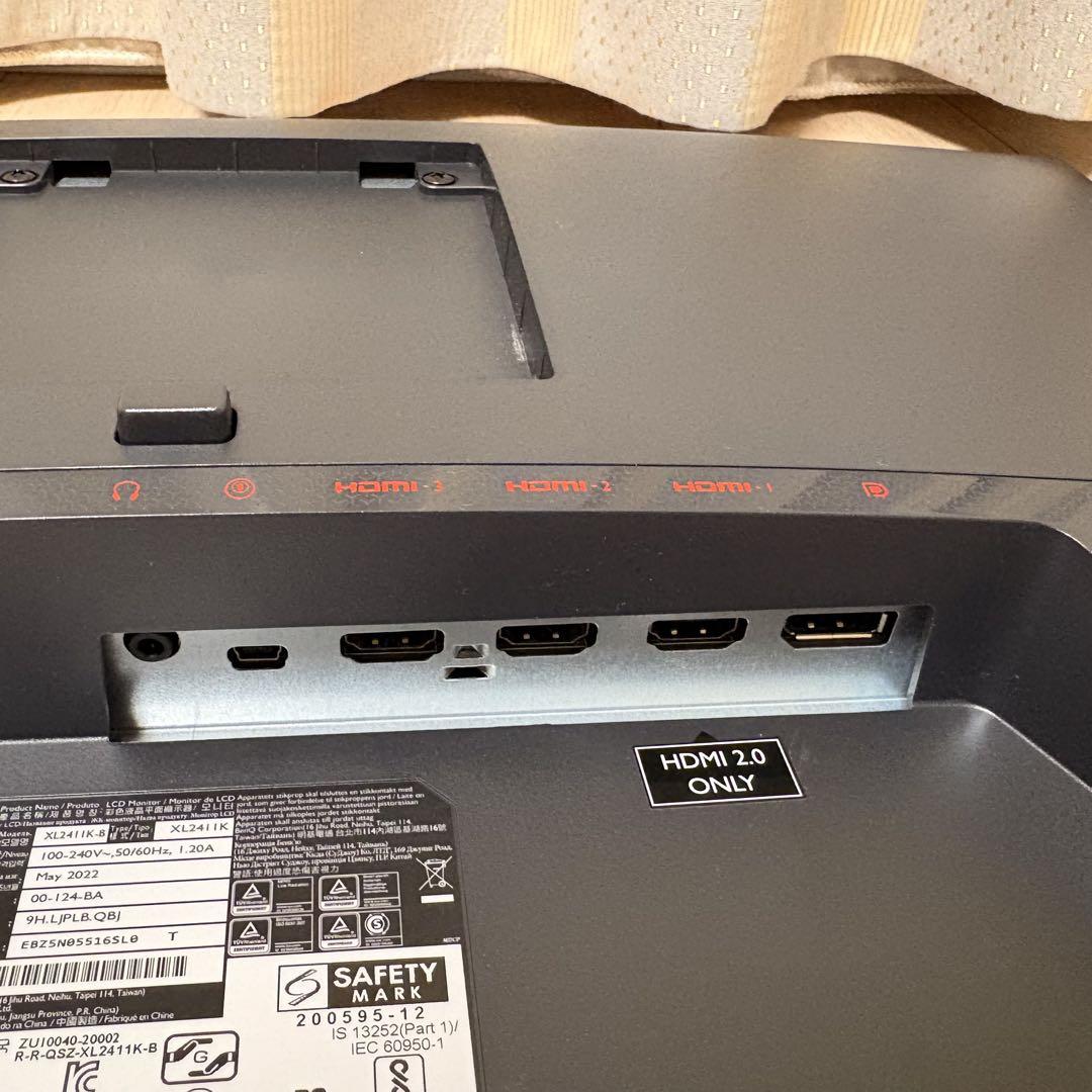 BenQ XL2411K 24インチ eSportsモニター 本体