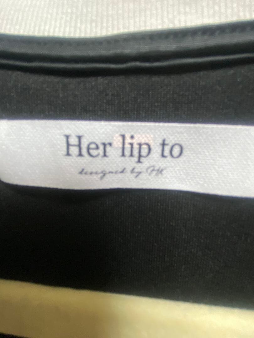 French Sleeve Polo Long Dress black M