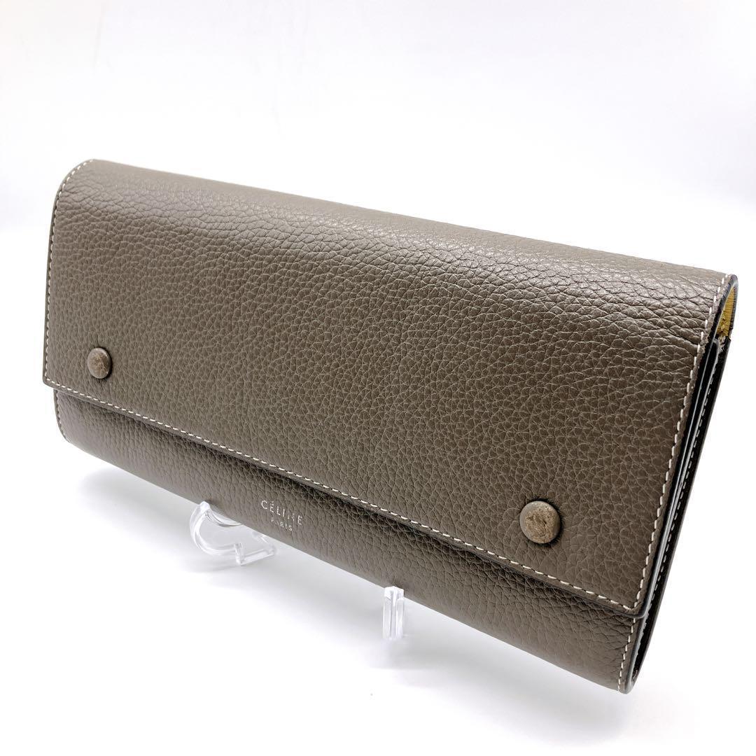 ☆美品☆CELINE セリーヌ マルチファンクション 長財布 ラージフラップ ✨美品✨CELINE セリーヌ ラージフラップ マルチファンクション
