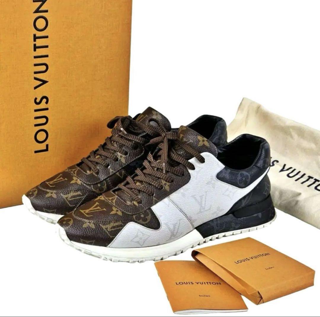LOUIS VUITTON × NBA アベスライン スニーカー レザー ダーク