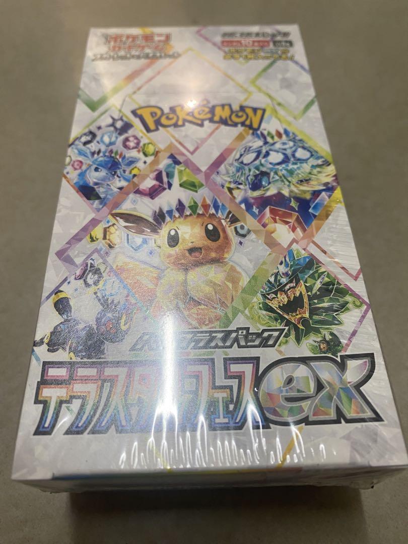 ポケモンカード　テラスタルフェスex 1BOX シュリンク付