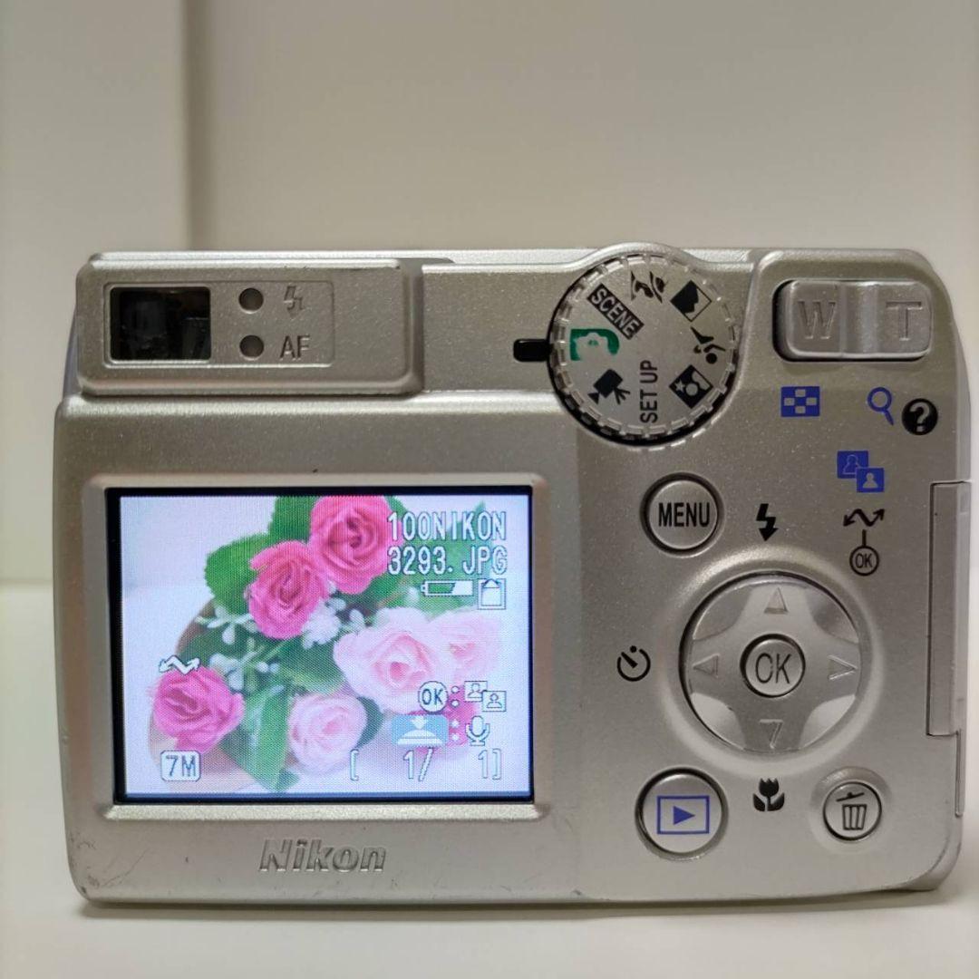 動作確認済み ニコン COOLPIX 7600 オールドコンデジ デジカメ