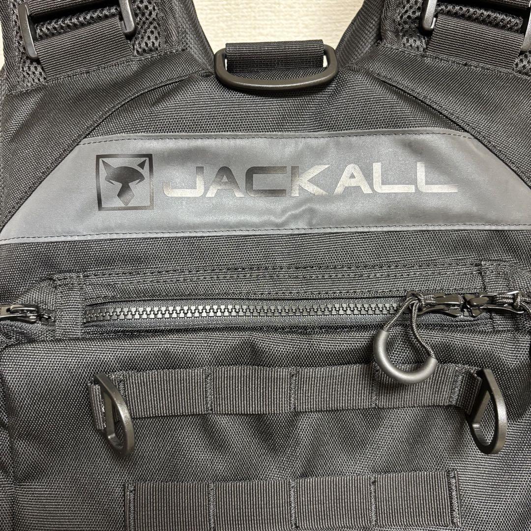 ジャッカル バーサタイルゲームベスト ブラック JACKALL