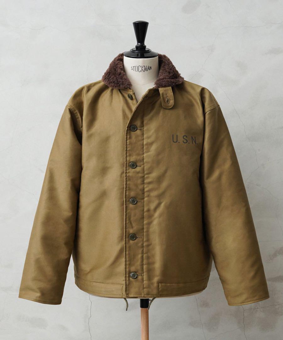 WAIPER.inc 忠実復刻 米軍 U.S.NAVY N-1 デッキジャケット