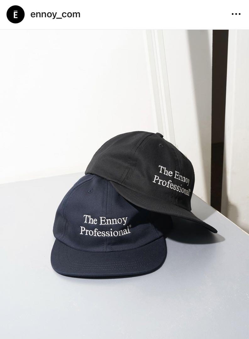 24SS ennoy COTTON CAP BLACK スタイリスト私物