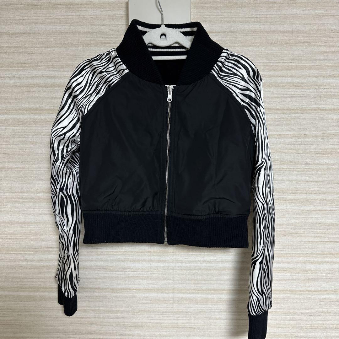 d.i.a 美品 フリーサイズ ショート丈リバーシブルジャケット