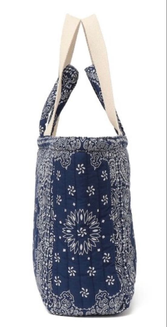 未使用品SHIPS MALUS: バンダナ キルティング ビッグ トート バッグ 未使用品SHIPS MALUS: バンダナ キルティング ビッグ トート バッグ