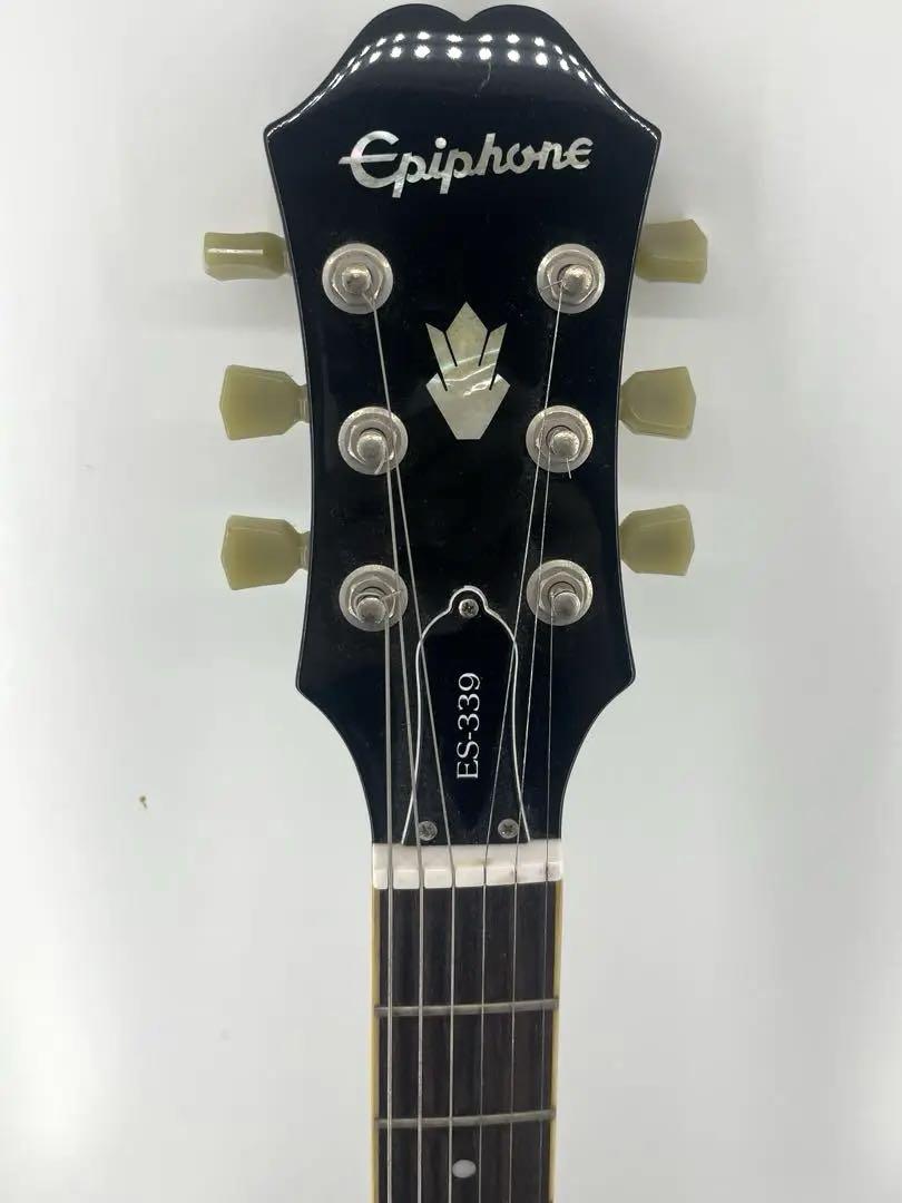 Epiphone ES-339 ブラック セミアコ　コイルタップ　ケース付き
