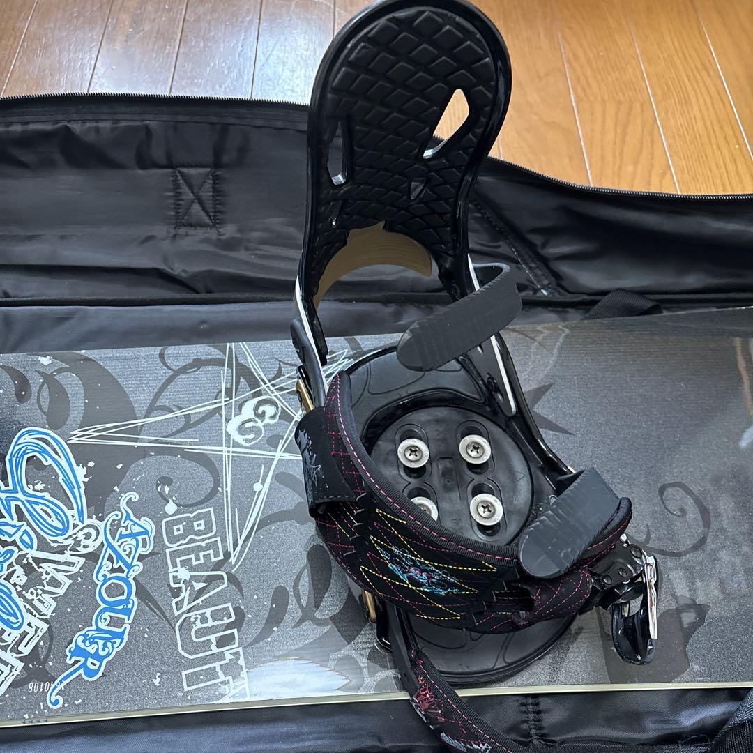 スノーボード ブーツ & 板 140cm バインディング ケース付き