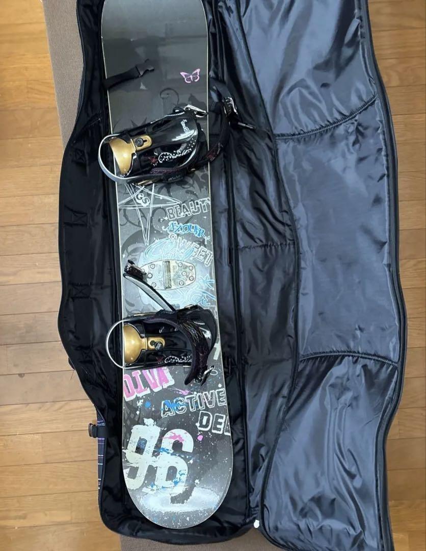スノーボード ブーツ & 板 140cm バインディング ケース付き