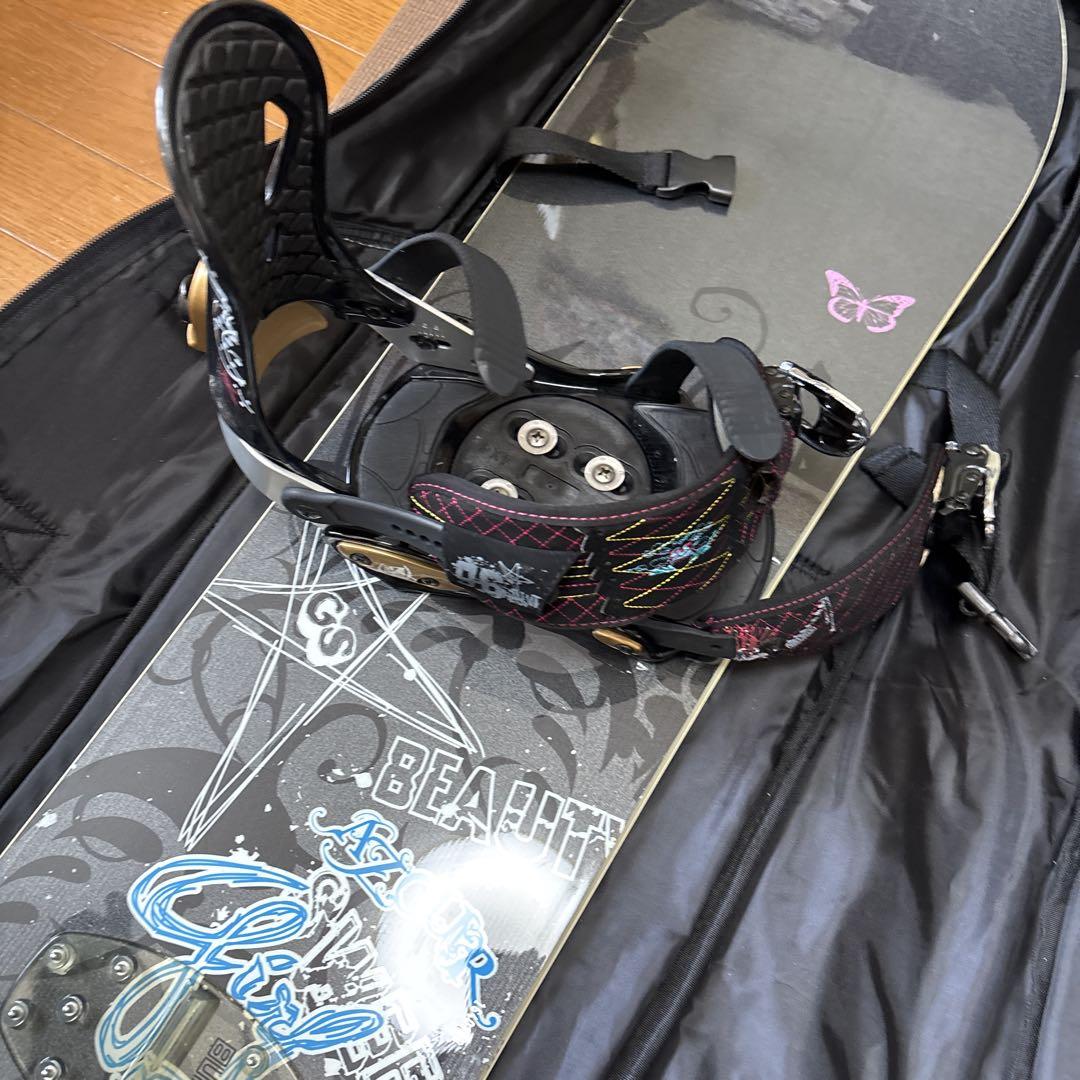スノーボード ブーツ & 板 140cm バインディング ケース付き