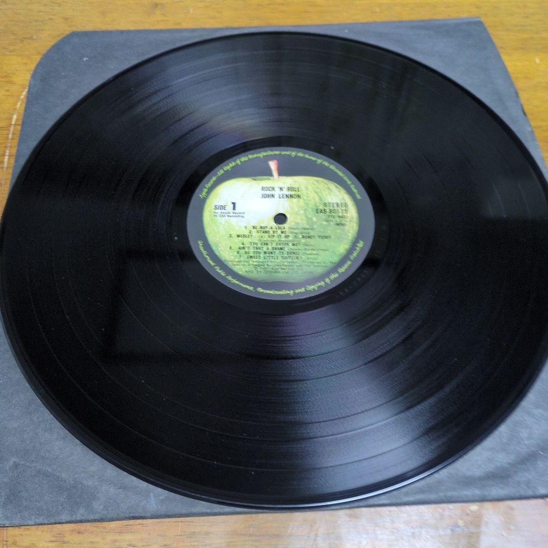 JOHN LENNON ROCK'N'ROLL レコード