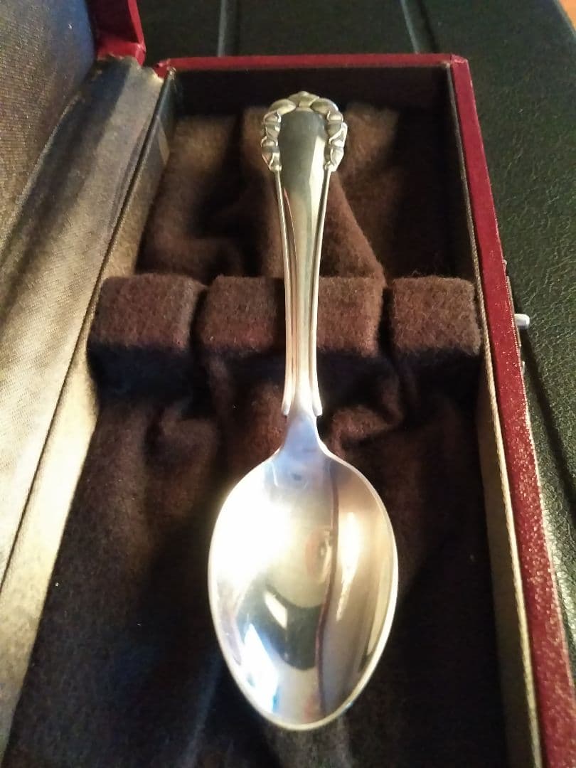 ジョージ ジェンセン 純銀 スプーン 2本 品質保証 4470円引き www