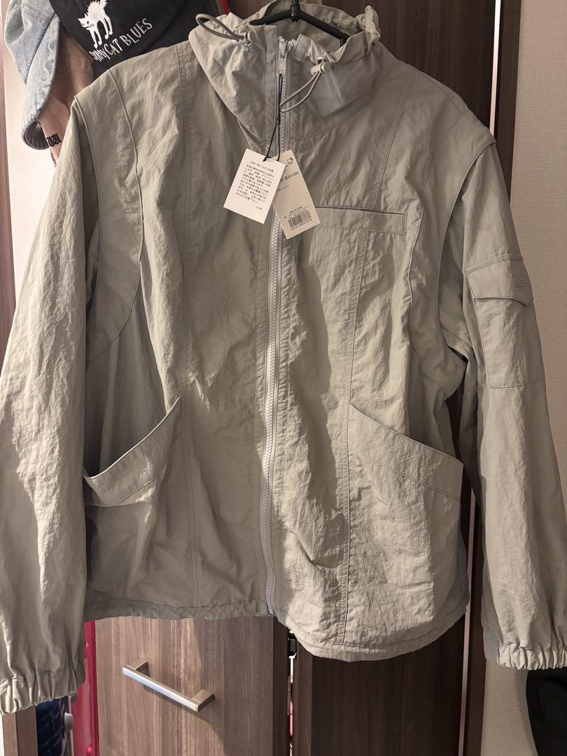 LAGUA GEM グレー マウンテンパーカー FREEサイズ