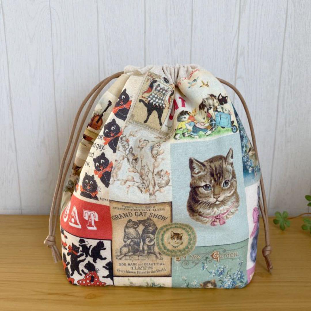 ちーちゃん様おまとめ分 ヴィンテージキャット ФωФ 春夏新作モデル ボトルカバー お弁当袋 ✪ ちーちゃん様おまとめ分 ヴィンテージキャット ФωФ 春夏新作モデル ボトルカバー お弁当袋 ✪