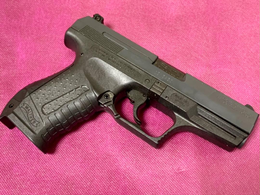 美品 マルゼン ワルサー P99 WARTHER ガスブローバック サイレンサー マルゼン】ワルサーP99・サイレンサー