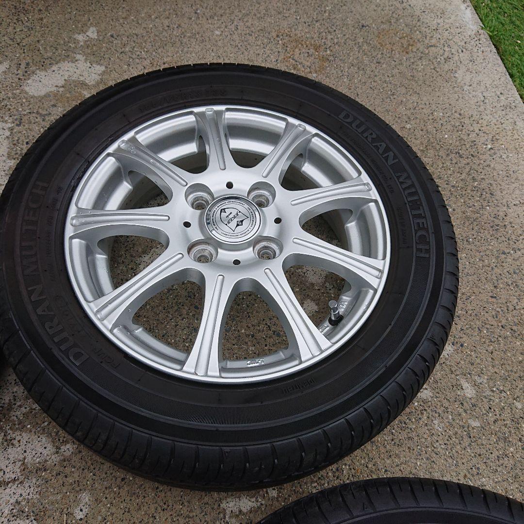 ラ*ー様 155/65R13 溝あり JOKER アルミホイール スタッドレスタ